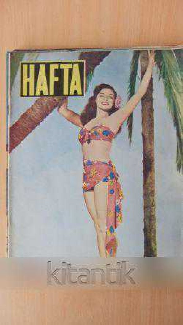 HAFTA *  Sayı: 93/ Cilt:4/ 6  TEMMUZ  1951 * Memleket ve dünya hadiselerini takip eder;haftanın en seçme yazı ve resimlerini verir siyasi mecmua ürün görseli