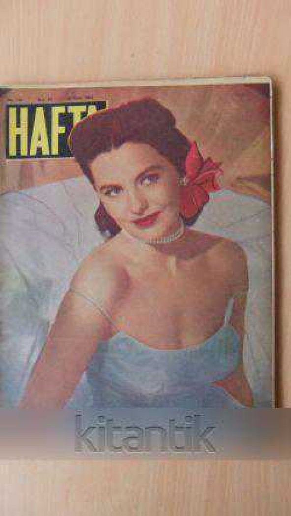 HAFTA *  Sayı:121/ Cilt:5/ 18  OCAK  1952 * Memleket ve dünya hadiselerini takip eder;haftanın en seçme yazı ve resimlerini verir siyasi mecmua