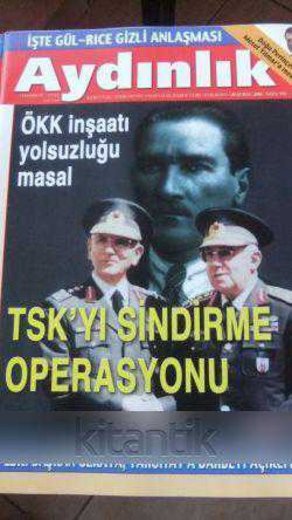 AYDINLIK Haftalık Haber - Yorum Dergisi * 20 Şubat 2005 / Sayı: 918