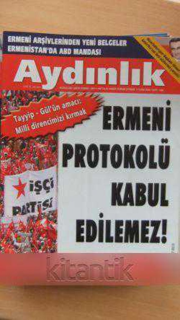 AYDINLIK Haftalık Haber - Yorum Dergisi * 11  Ekim 2009 / Sayı: 1160
