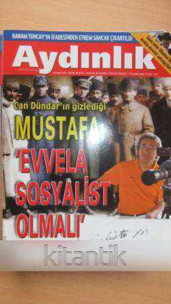 AYDINLIK Haftalık Haber - Yorum Dergisi * 9 Kasım  2008 / Sayı: 1112