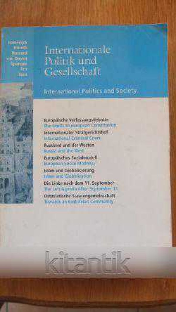 INTERNATIONALE POLITIK UND GESELLSCHAFT   - nisan   2002    / RUSSLAND * ISLAM *STRAFGERICHTSHOF*SOZIALSTAAT*EU-VERFASSUNG