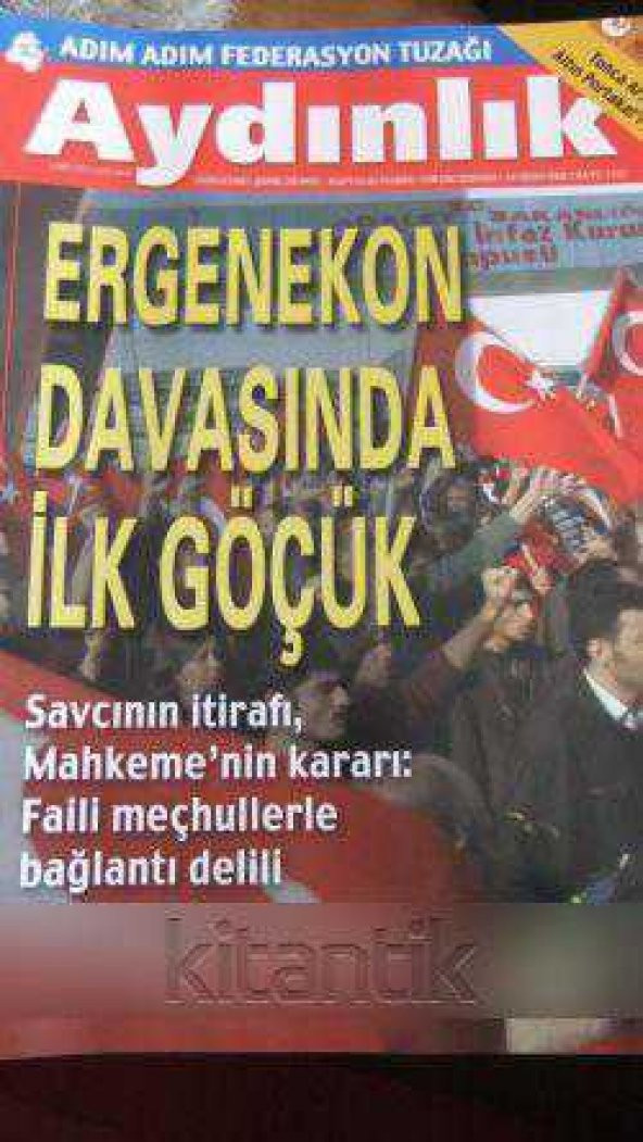 AYDINLIK Haftalık Haber-Yorum Dergisi - 26  Ekim  2008 / Sayı:1110