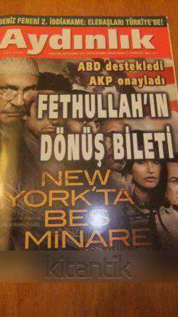 AYDINLIK Haftalık Haber-Yorum Dergisi -  21 KASIM  2010 / Sayı:1214