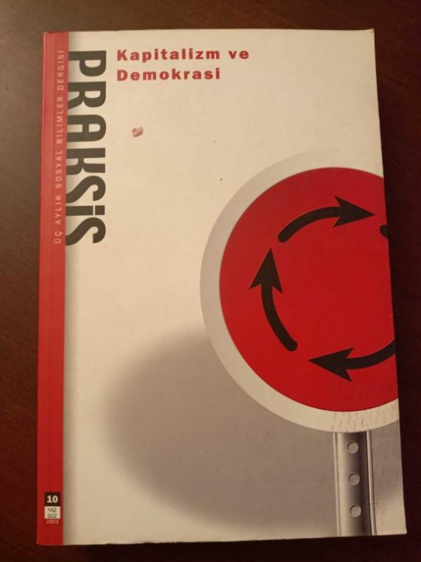 PRAKSİS  Üç Aylık Sosyal Bilimler Dergisi *   Sayı: 10 *  YAZ GÜZ  2003  /  KAPİTALİZM ve DEMOKRASİ