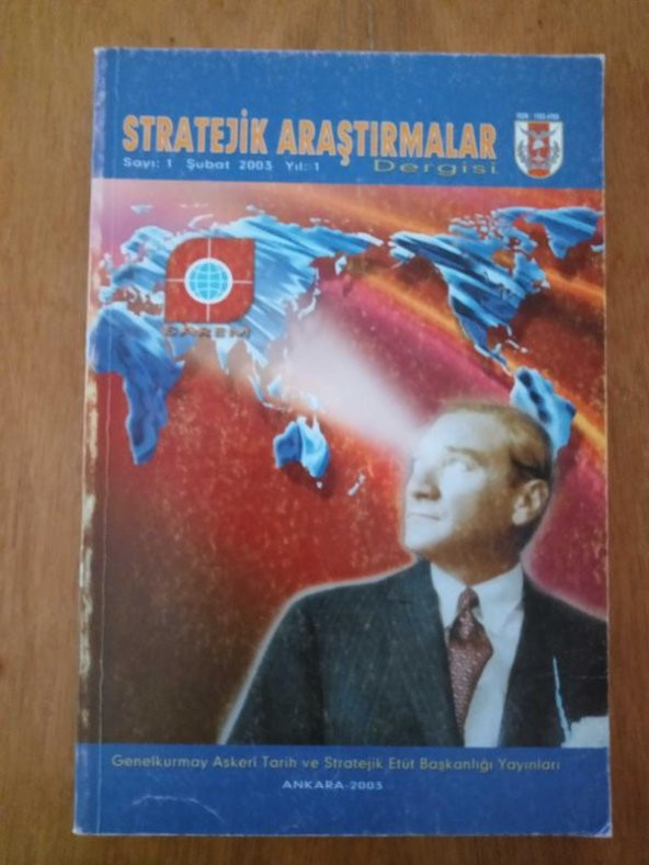 STRATEJİK ARAŞTIRMALAR DERGİSİ  Sayı: 1 * Şubat  2003 *  Yıl: 1 ürün görseli 1