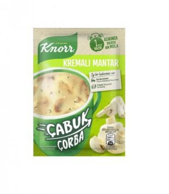 Knorr Çabuk Çorba Mantar 19 Gr