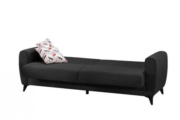 İpek Mobilya Mimoza 3lü Kanepe ( KOYU GRİ ) - 3