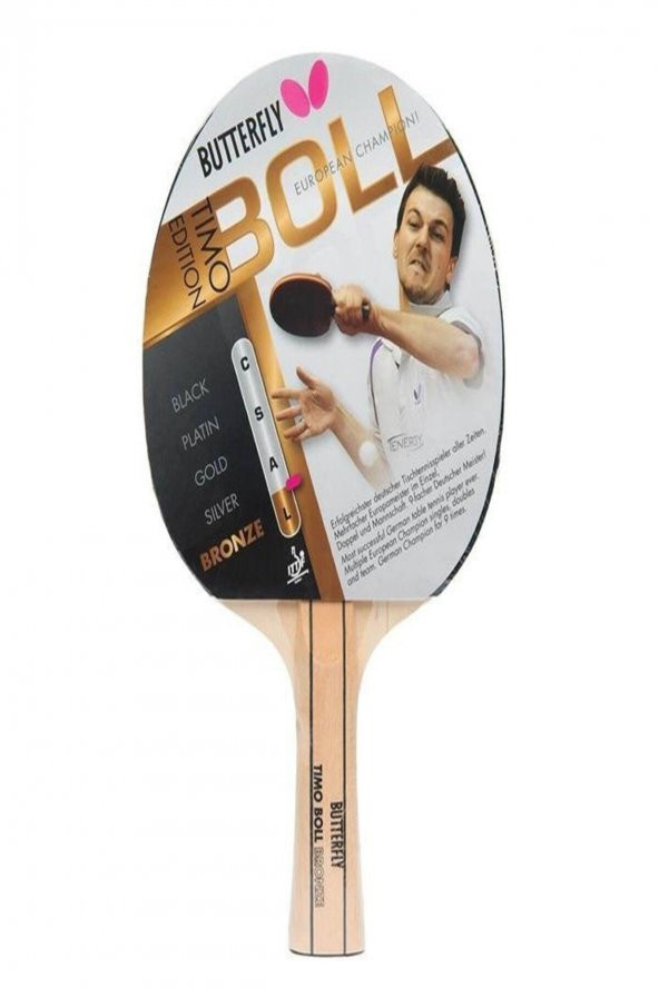 Timo Bronze Masa Tenisi Raketi (85011) - 1