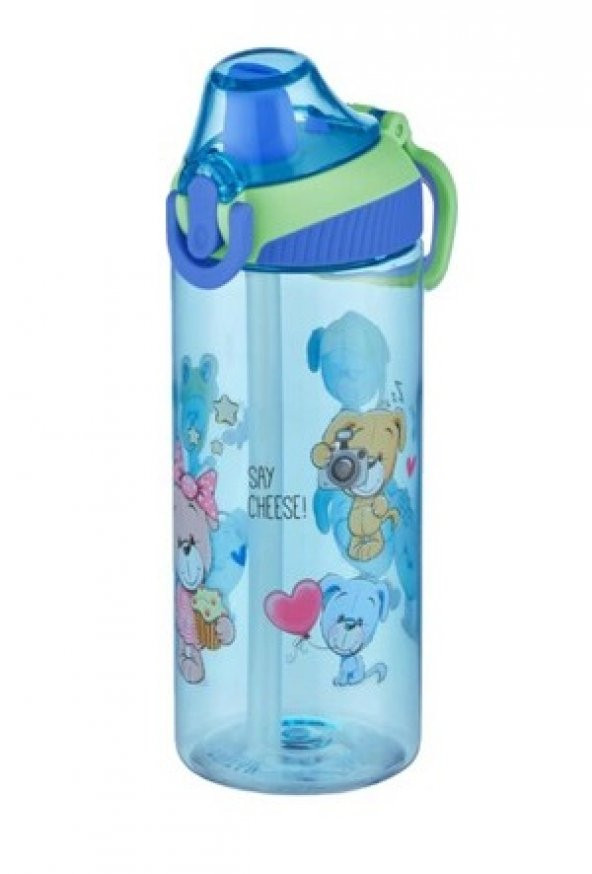 Vagonlife 0305 500 ml Pipetli Tritan Matara Karışık Renk - 4