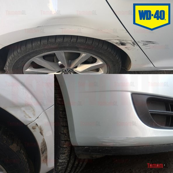 Mini Hasar Oto Araç Kaporta Çizik Giderici +Rotüş Boya Kalemi Set - Resim 3