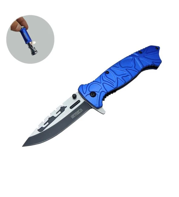 ALSEPETEAVM Lanmark Serisi M30B 21CM Mavi Bıçak Lüx Set