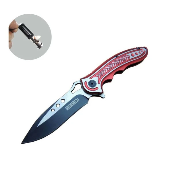 ALSEPETEAVM Lanmark Serisi T60A-20 CM Red Bıçak Lüx Set