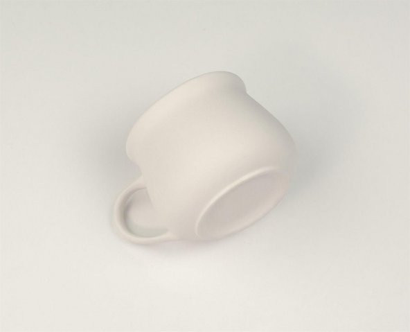 Hera Kupa | Seramik Bisküvi (Ham Ürün) - Resim 3