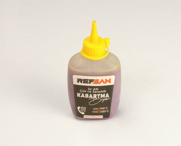 Kabartma Boyası  Koyu Lila 100 Gr ürün görseli