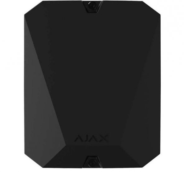 AJAX MultiTransmitter 3. Parti Kablolu Sistemler İçin AJAX Kablosza Çevirici Entegrsyon Modül Siyah