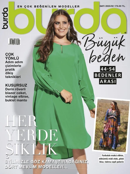 BURDA BÜYÜK BEDEN 2025/02