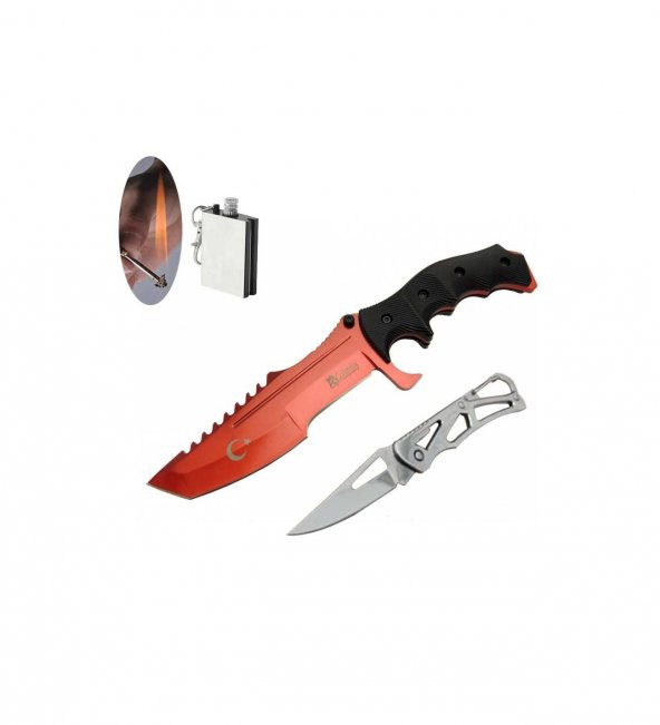Alsepeteavm Columbia Serisi TNT-2017-C 28 CM Huntsman Bıçak Seti