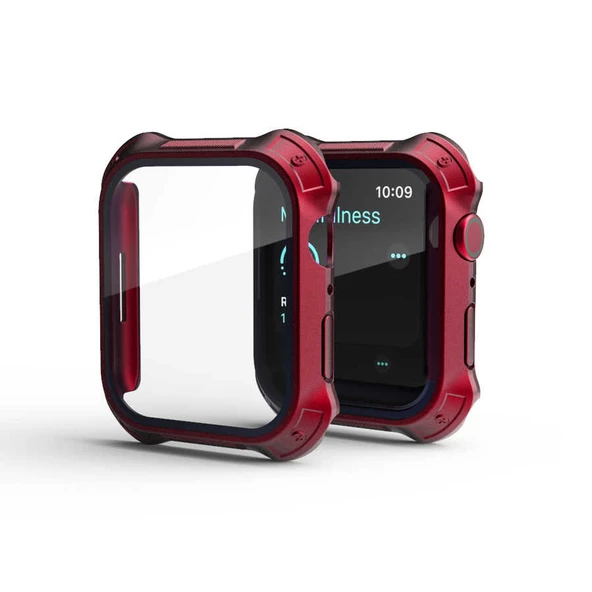 Vendas Apple Watch 7 45mm Uyumlu Tank Zırh Kasa ve Ekran Koruyucu - 4