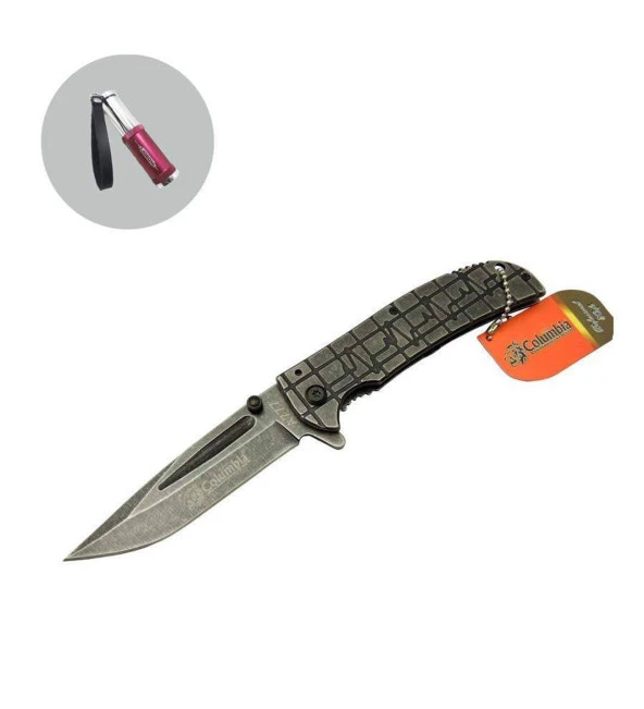 Alsepeteavm Columbia SerisiA777-23 CM Metal Eskitme Bıçak Lüx Se