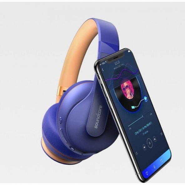 Anker Soundcore Life Q10 Kablosuz Bluetooth 5.0 Kulaklık - 60 Saate Varan Çalma Süresi - Mavi - A3032 - 7