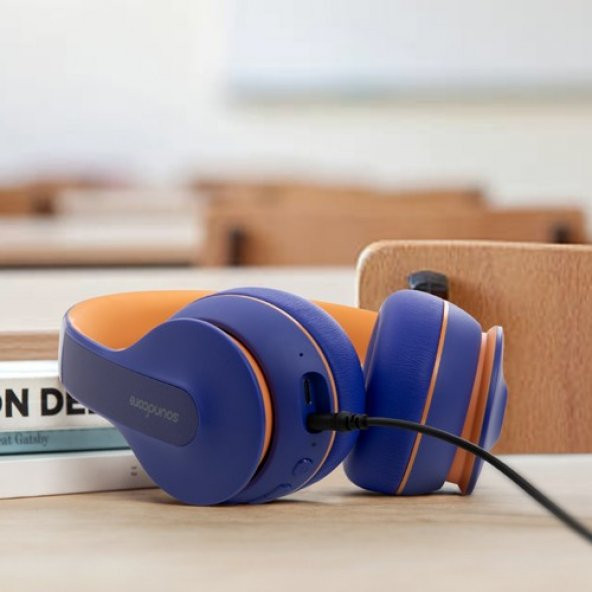 Anker Soundcore Life Q10 Kablosuz Bluetooth 5.0 Kulaklık - 60 Saate Varan Çalma Süresi - Mavi - A3032 - 8
