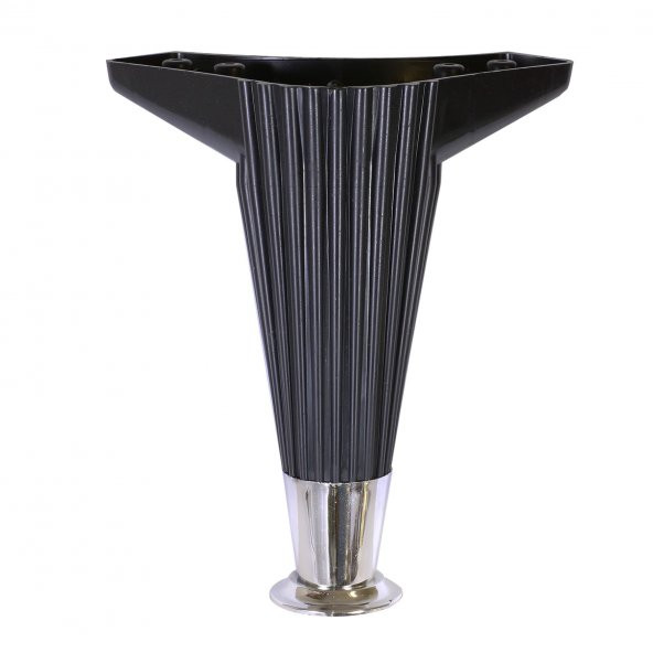 Mobilya Kanepe Masa Sehpa Ayağı Baza Ayak Siyah 17 cm (4 Adet) - 2