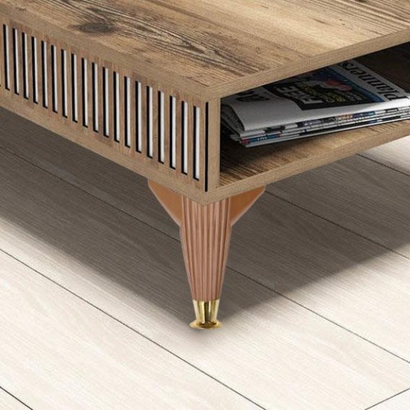 Mobilya Kanepe Sehpa Ayağı Baza Ayak Kahverengi 17 cm (4 Adet) - 4