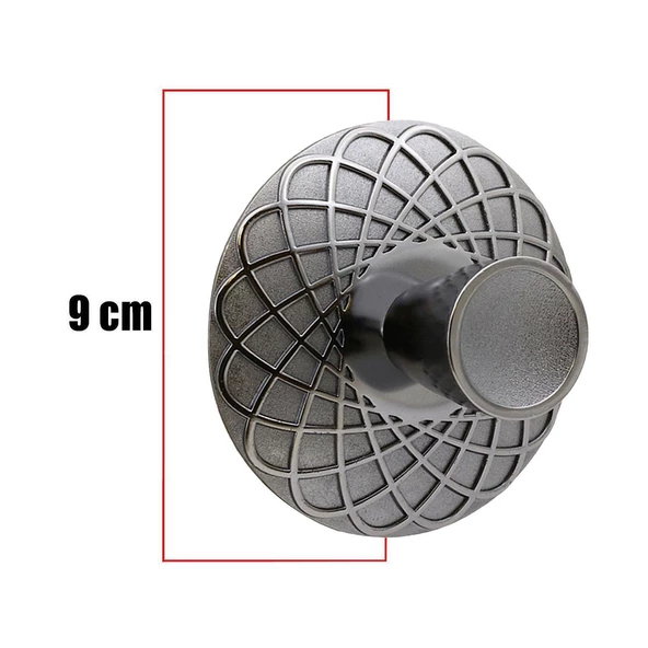 Dinar Çekmece Dolap Dolabı Kapak Kulpu Kulpları Kulbu Füme Metal Kulp (5 ADET) Mobilya Mutfak - 4