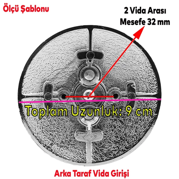 Dinar Satine Eskitme Antik Bakır Metal (5 ADET) Mobilya Mutfak Çekmece Dolap Kulpu Kulbu Kulpları - 2