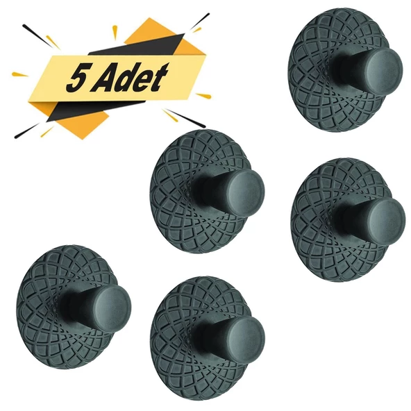Dinar Çekmece Dolap Dolabı Kapak Kulpu Kulpları Kulbu Mat Siyah Metal Kulp (5 ADET) Mobilya Mutfak