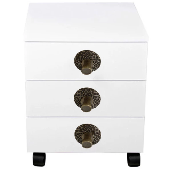 Dinar Eskitme Antik Sarı Metal (5 ADET) Mobilya Mutfak Çekmece Dolap Dolabı Kulpu Kulbu Kulpları - Resim 5