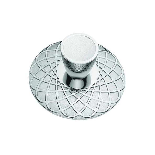 Dinar Çekmece Dolap Dolabı Kapak Kulpu Kulpları Kulbu Krom Metal Kulp (5 ADET) Mobilya Mutfak - 6
