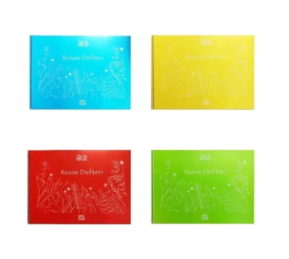 Gıpta Resim Defteri Eco Plastik Spiralli 25x35 25 YP 4956 ürün görseli