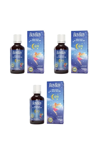 Baybay Night Damla 50 ml x 3