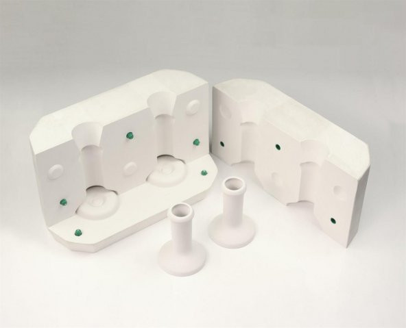 Nargile Lülesi | 2li Batarya Alçı Kalıp ürün görseli