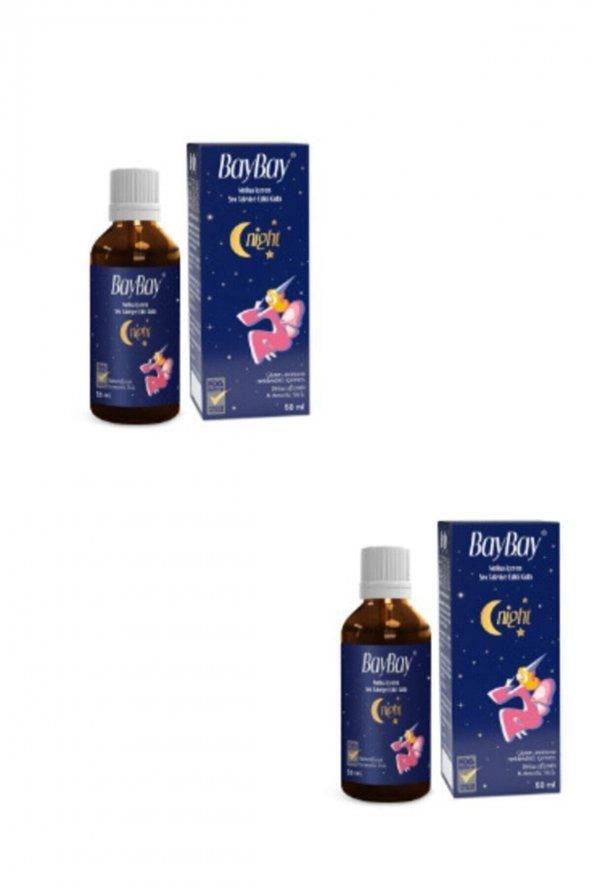 Night Damla 50 Ml 2 Adet