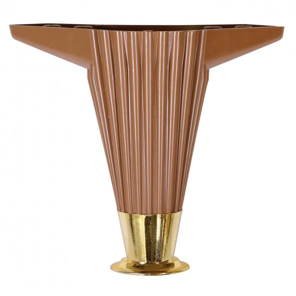 Mobilya Kanepe Sehpa Ayağı Baza Ayak Kahverengi 12 cm (4 Adet) - Resim 2