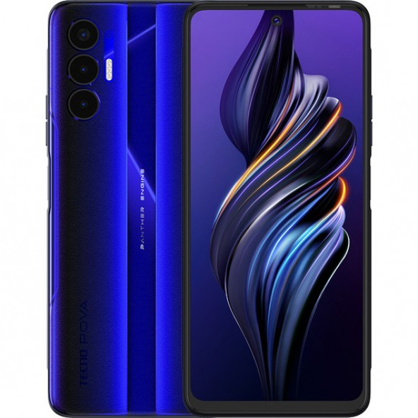 TECNO POVA 3 128 GB 6+5 GB Ram Mavi (TECNO Türkiye Garantili)