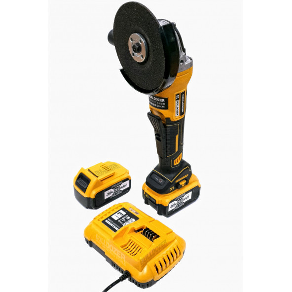 Bulldozer Profesyonel 36v Kömürsüz Çift Akülü Şarjlı Avuç Taşlama Spiral Brushless Series - 2