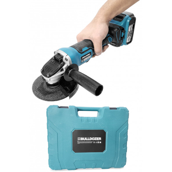 Bulldozer Kömürsüz Profesyonel 36vr Çift Akülü Şarjlı Avuç Taşlama Spiral Brushless - 4