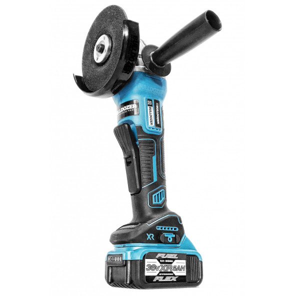 Bulldozer Kömürsüz Profesyonel 36vr Çift Akülü Şarjlı Avuç Taşlama Spiral Brushless - 5