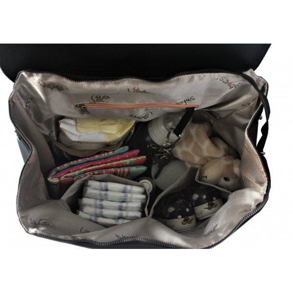 BABYES LİSA EXCLUSIVE SIRT ÇANTASI GRİ - 6