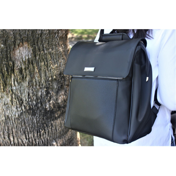 BABYES LİSA EXCLUSIVE SIRT ÇANTASI GRİ - 7