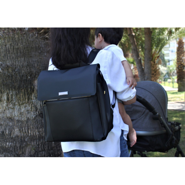 BABYES LİSA EXCLUSIVE SIRT ÇANTASI GRİ - 8