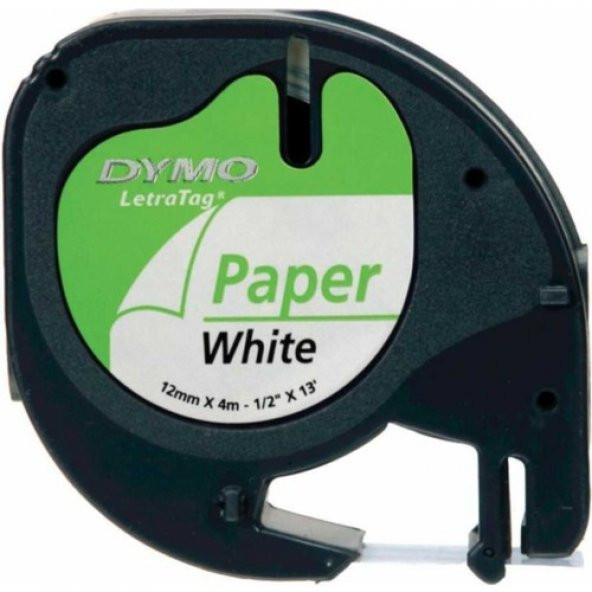 Letratag Beyaz Kağıt Etiket (10 Lu Avantajlı Paket)