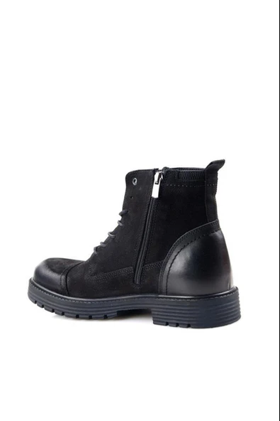 Pierre Cardin 77650 Erkek Hakiki Deri Casual Bot - Resim 3