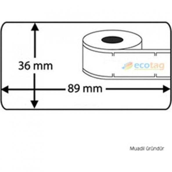 Dymo Lw Etiket Muadili Adres Etiketi Orta 89 Mm X 36 Mm 520 Adet - 2