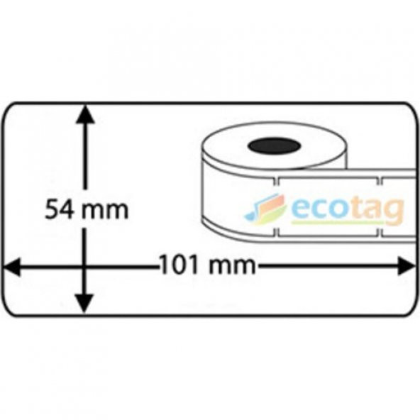 Dymo Lw Muadili Sevkiyat Etiketi 101 Mm X 54 Mm 220 Adet - Resim 4