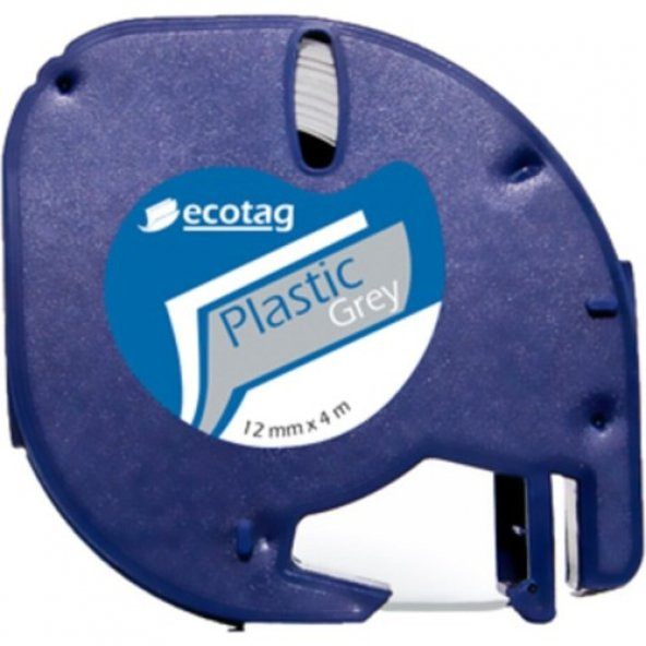 Dymo Letratag Muadili Thermal Plastik Şerit Etiket Gri 10lu - 2